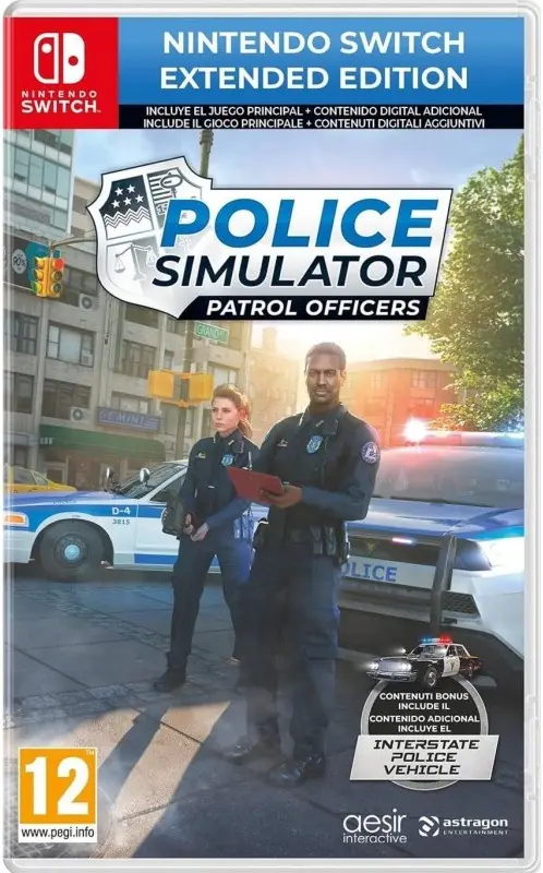 Police Simulator: Patrol Officers - NINTENDO Switch Extended Nintendo Switch okładka gry