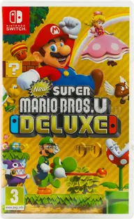 New Super Mario Bros U Deluxe Nintendo Switch okładka gry