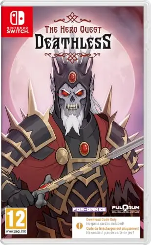 Deathless. The Hero Quest Nintendo Switch okładka gry