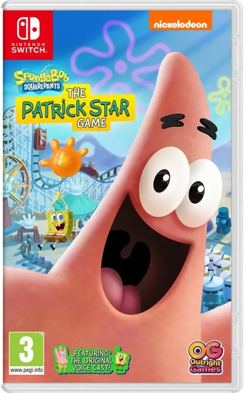 Okładka gry Spongebob Kanciastoporty Gra Patryka Rozgwiazdy