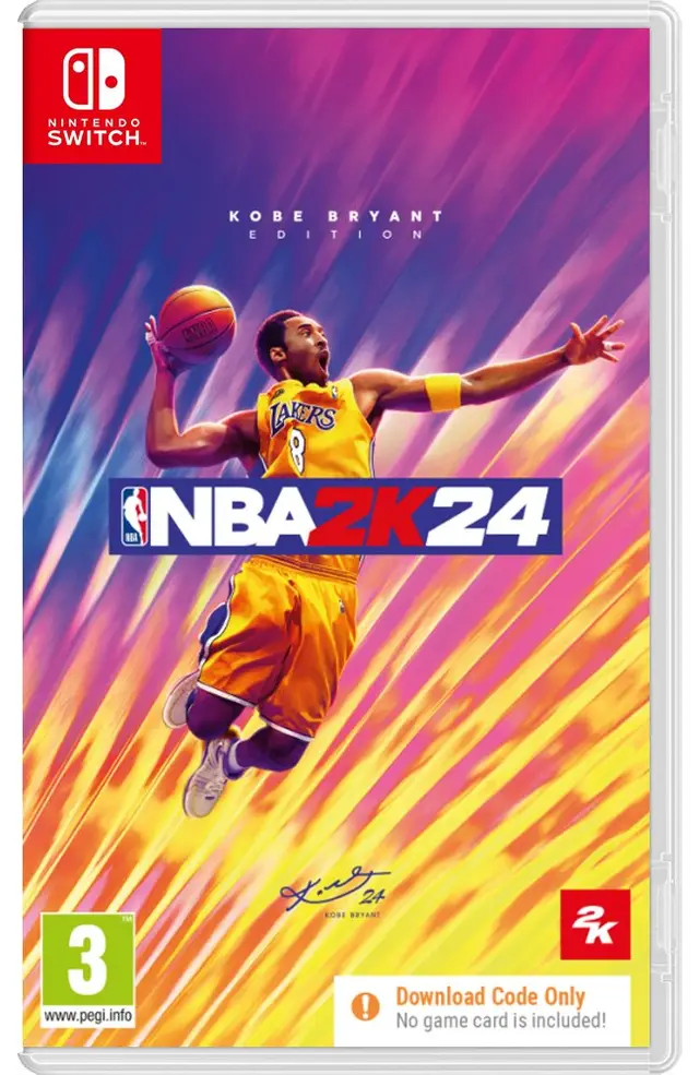 NBA 2K24 Kobe Bryant Edition Nintendo Switch okładka gry
