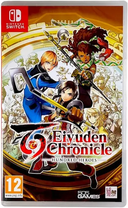 Eiyuden Chronicles: Hundred Heroes Nintendo Switch okładka gry