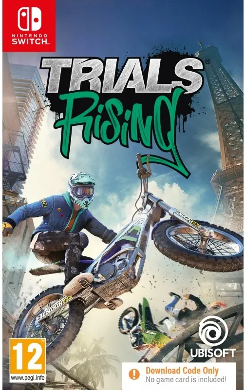 Trials Rising Nintendo Switch okładka gry