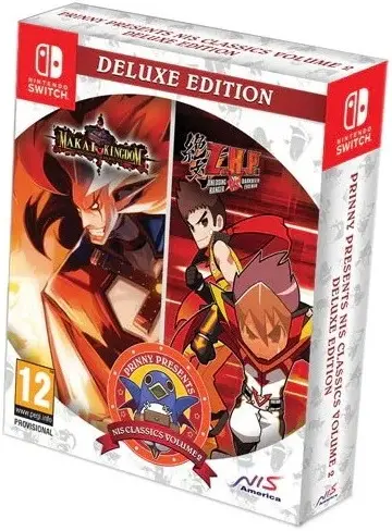 Prinny Presents NIS Classics Vol 2 Deluxe Edition Nintendo Switch okładka gry