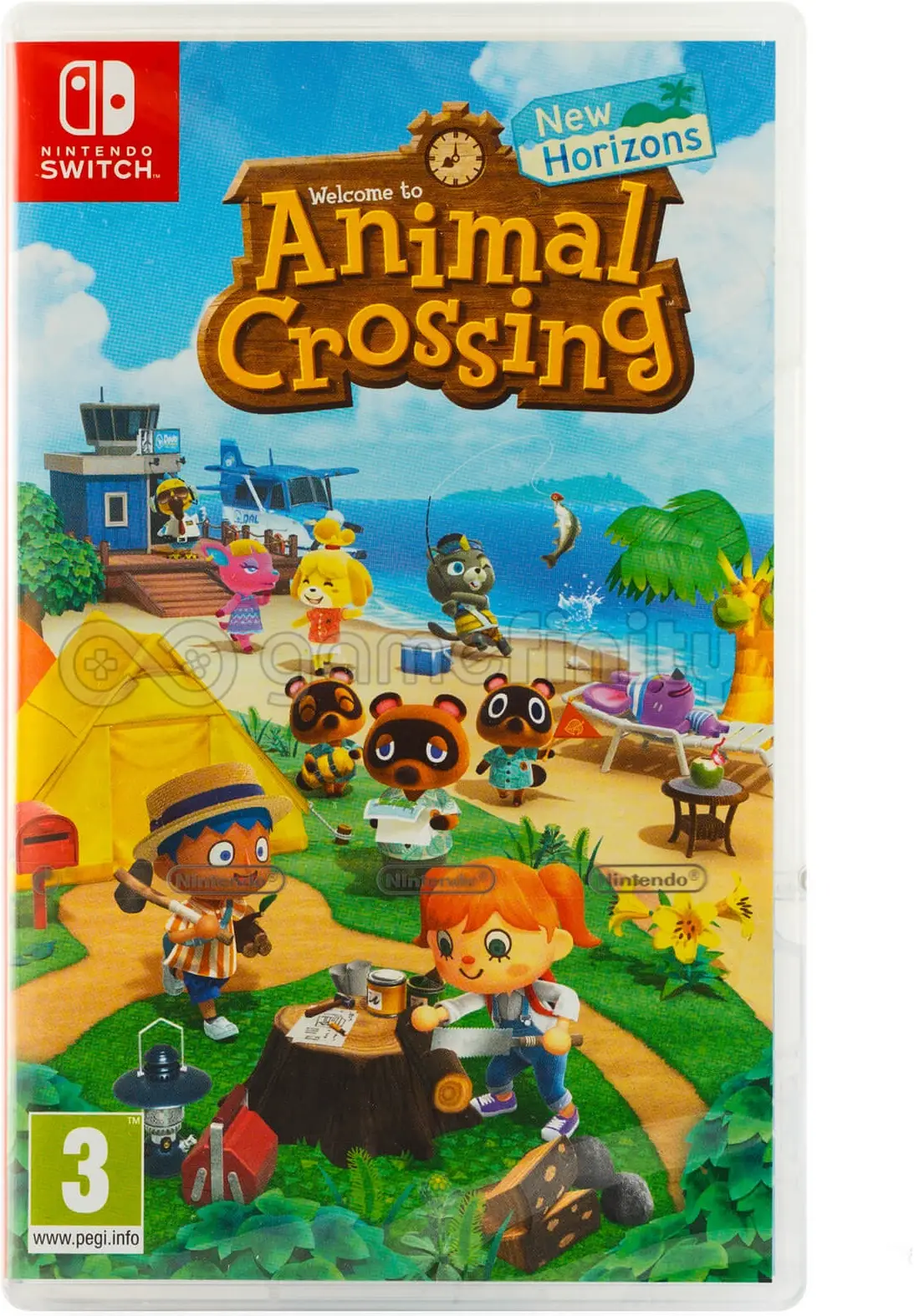 Animal Crossing: New Horizons Nintendo Switch okładka gry