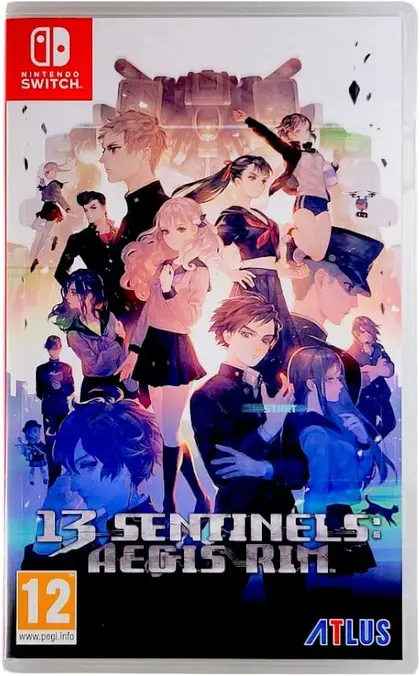 13 Sentinels: Aegis Rim Nintendo Switch okładka gry