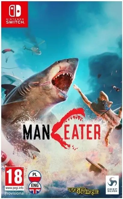 Maneater Nintendo Switch okładka gry