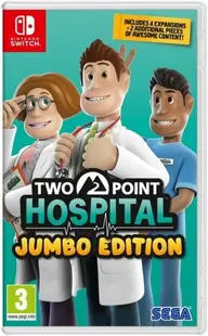 Two Point Hospital: JUMBO Edition Nintendo Switch okładka gry