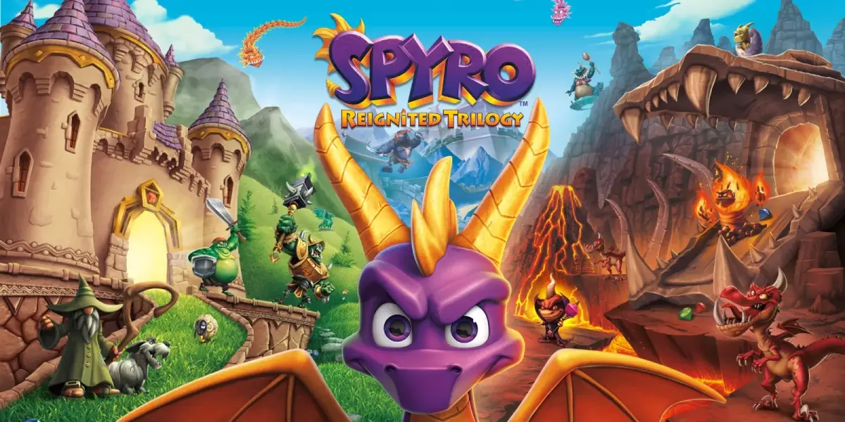 Grafika gry Spyro Reignited Trilogy