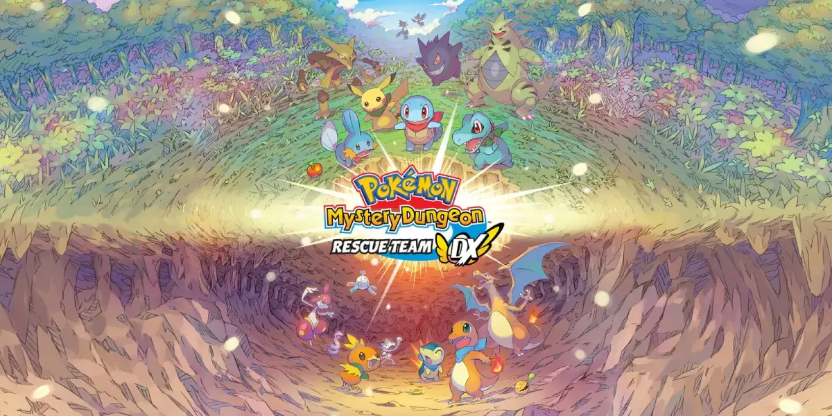 Grafika gry Pokemon Mystery Dungeon: Rescue Team DX