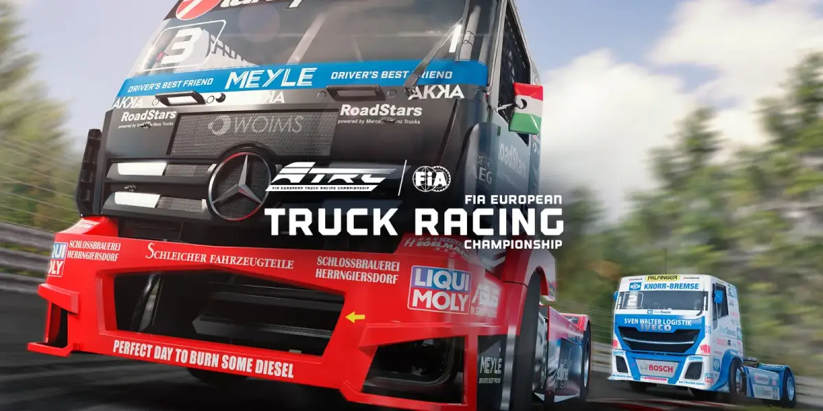 Grafika gry FIA European Truck Racing Championship
