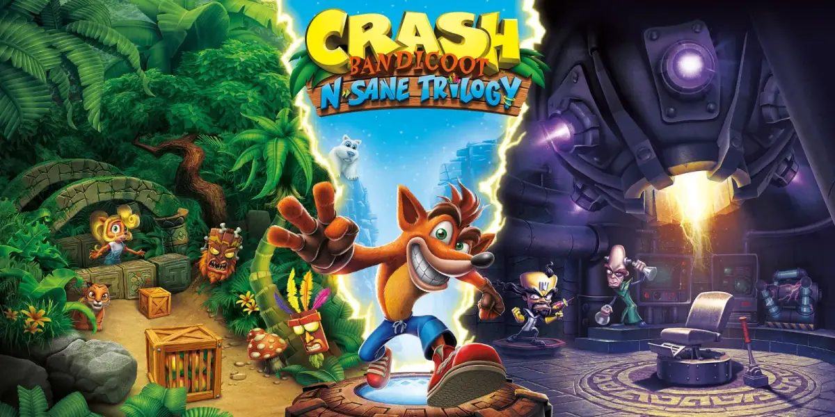 Grafika gry Crash Bandicoot N. Sane Trilogy
