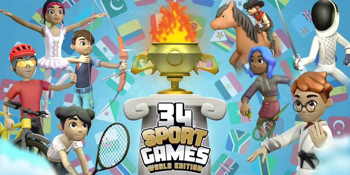 Grafika gry 34 Sports Games World Edition