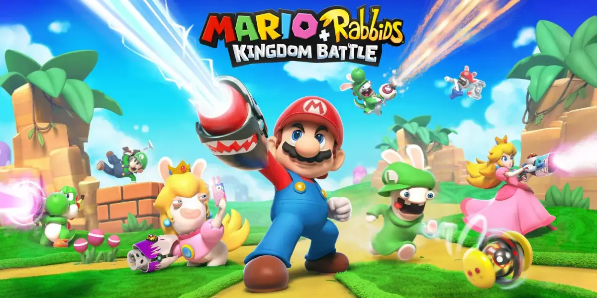 Grafika gry Mario + Rabbids Kingdom Battle Gold Edition