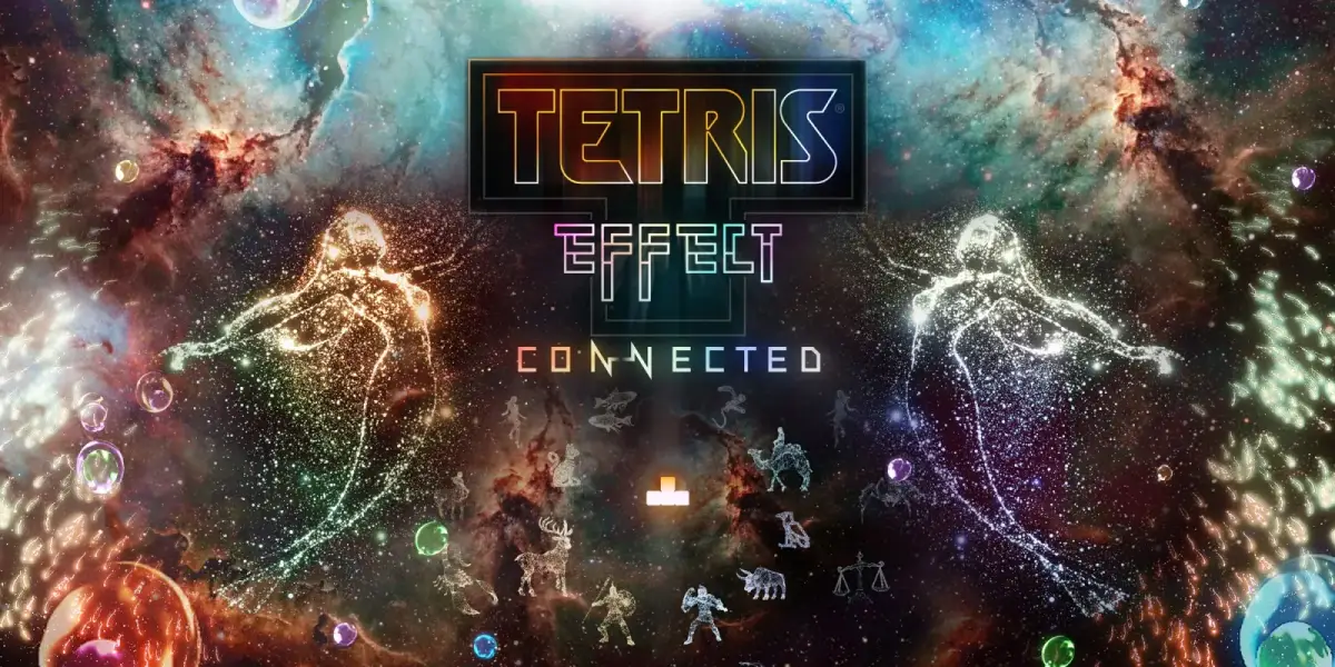 Grafika gry Tetris Effect: Connected
