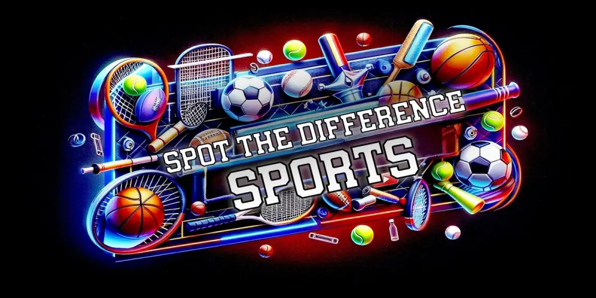 Grafika gry Spot The Difference Sports