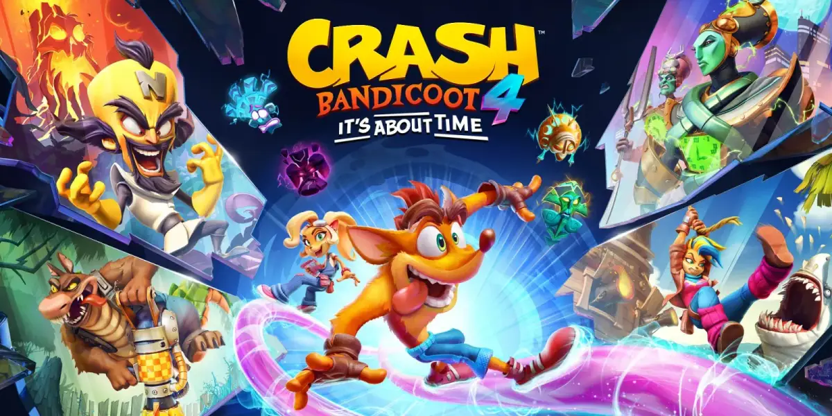 Grafika gry Crash Bandicoot 4: It's About Time