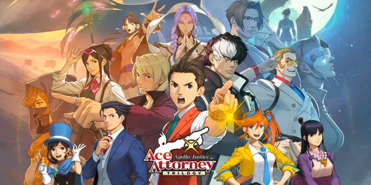 Grafika gry Apollo Justice: Ace Attorney Trilogy