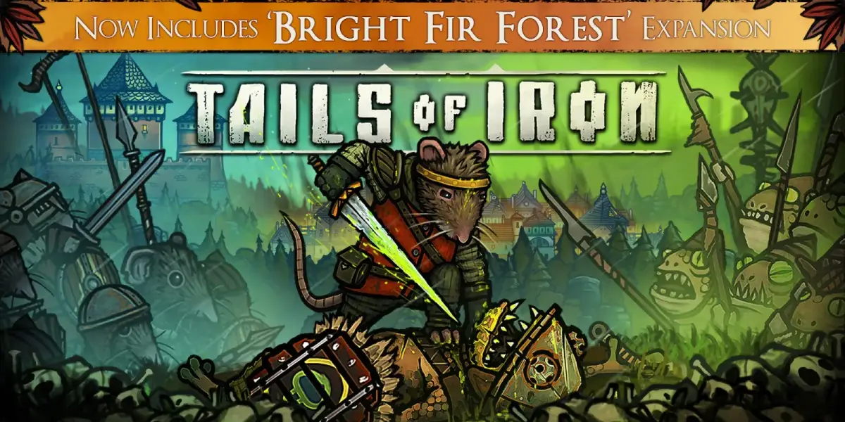 Grafika gry Tails of Iron Crimson Knight Edition