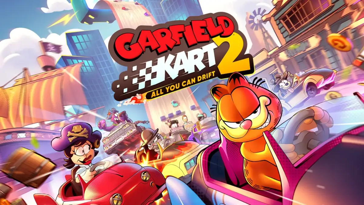 Grafika gry Garfield Kart 2: All You Can Drift