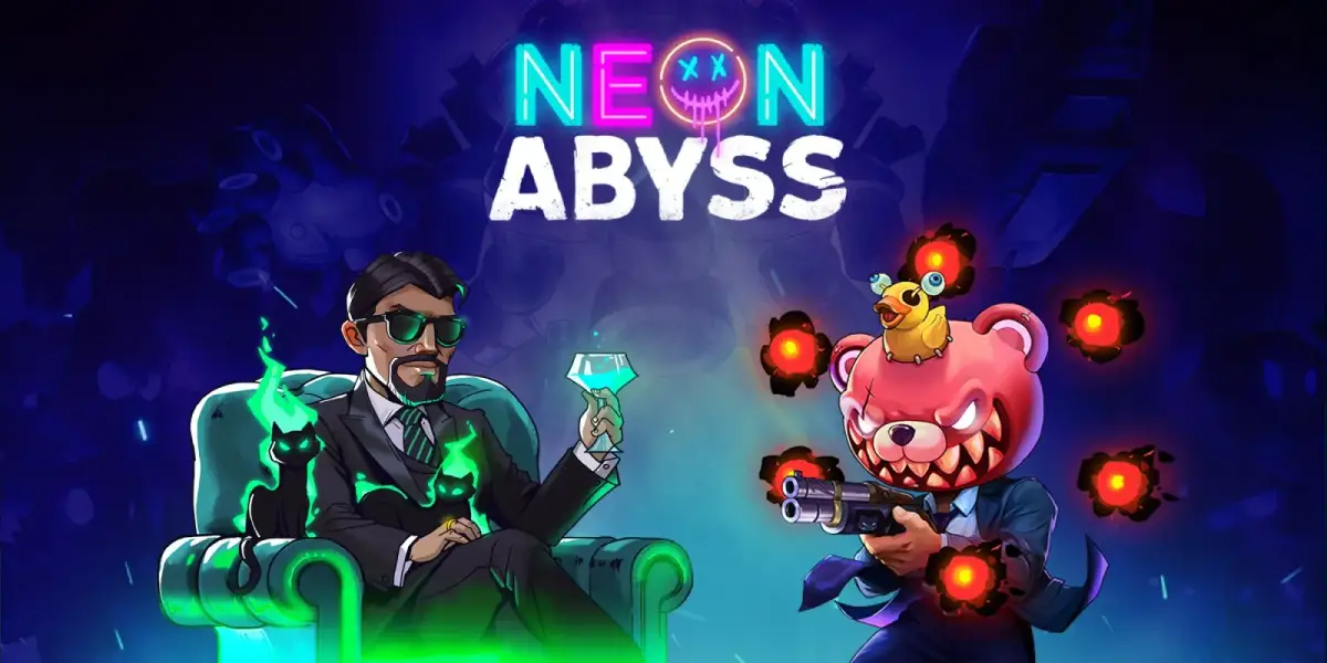 Grafika gry Neon Abyss