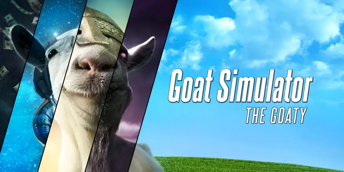 Grafika gry Goat Simulator The GOATY