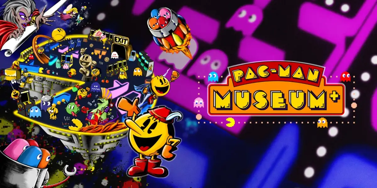 Grafika gry Pac-Man Museum+