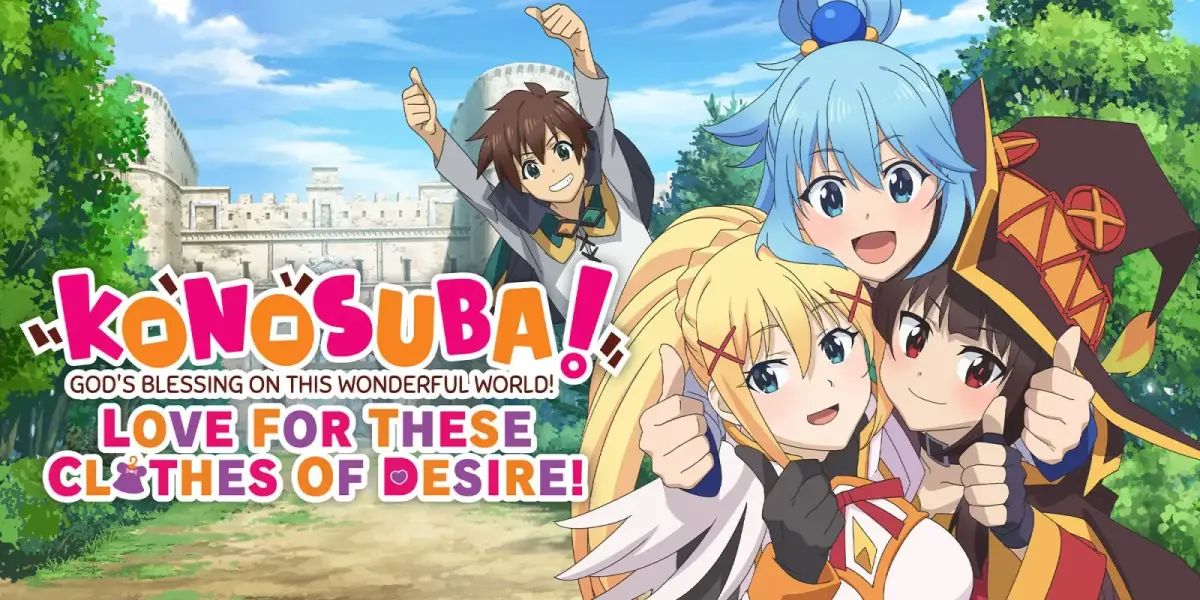 Grafika gry KONOSUBA: God's Blessing on this Wonderful World! Love For These Clothes Of Desire