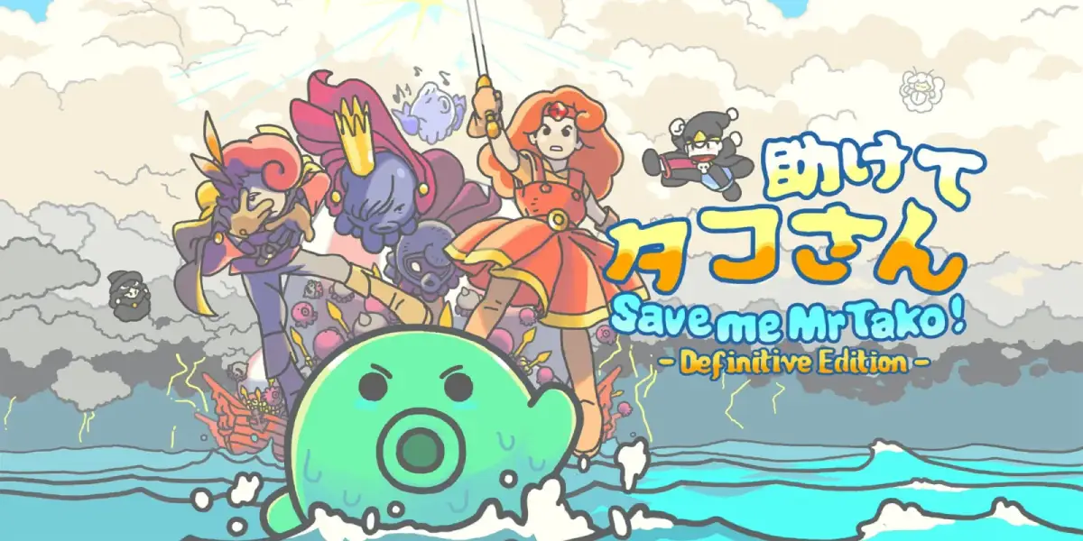Grafika gry Save Me Mr Tako: Definitive Edition