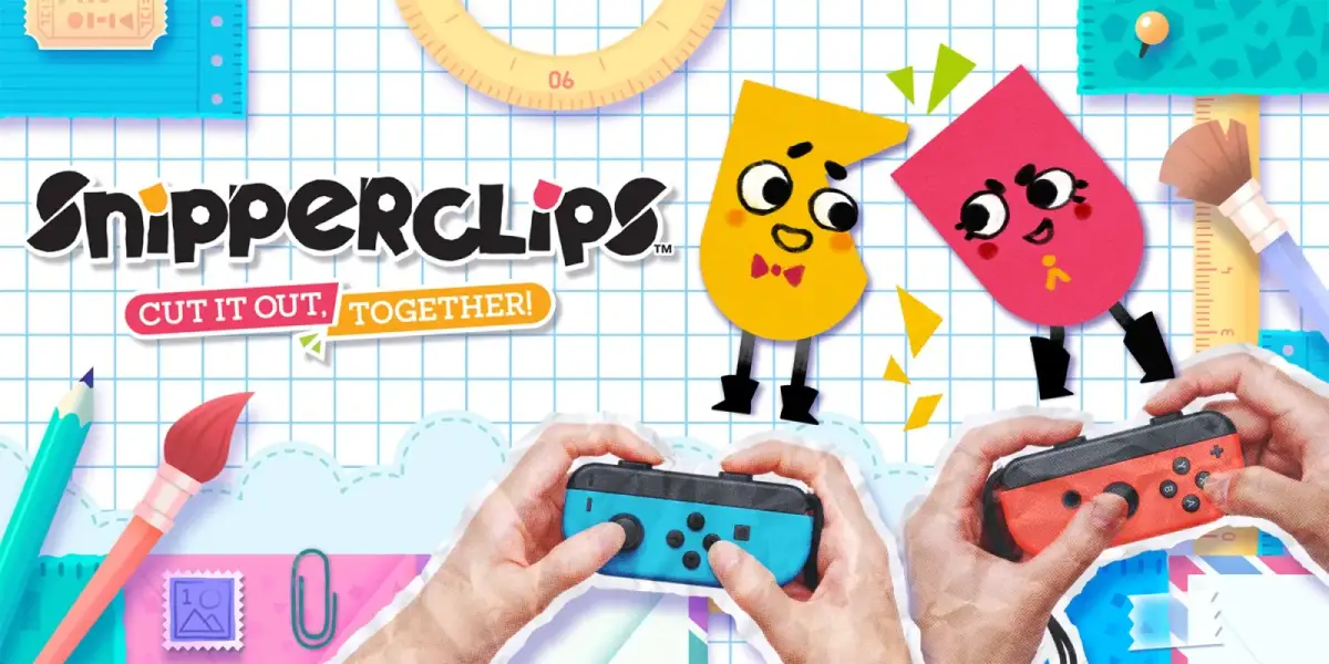 Grafika gry Snipperclips Plus: Cut it out, together!