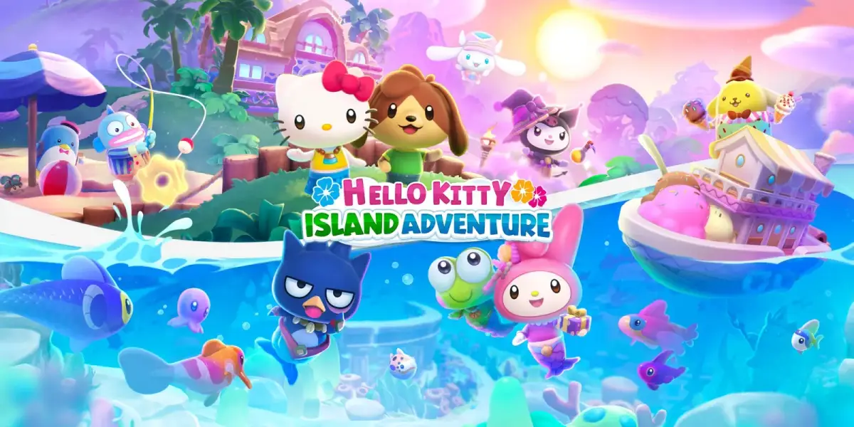 Grafika gry Hello Kitty Island Adventure Deluxe Edition