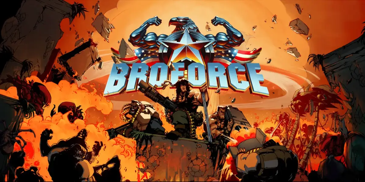 Grafika gry Broforce Collectors Edition