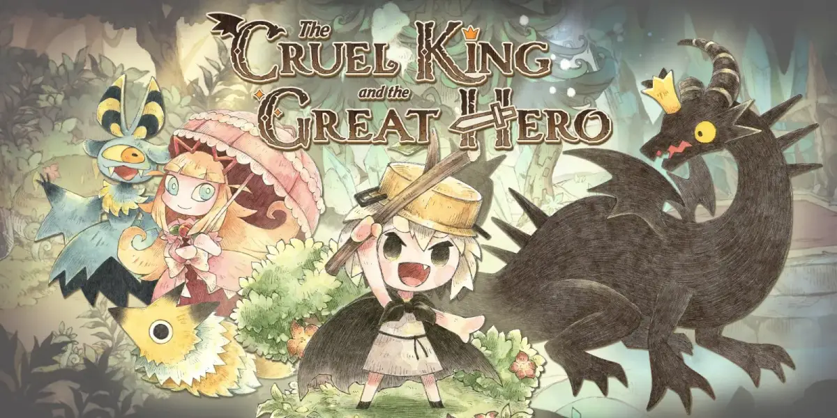 Grafika gry The Cruel King and Gra The Great Hero Storybook Edition