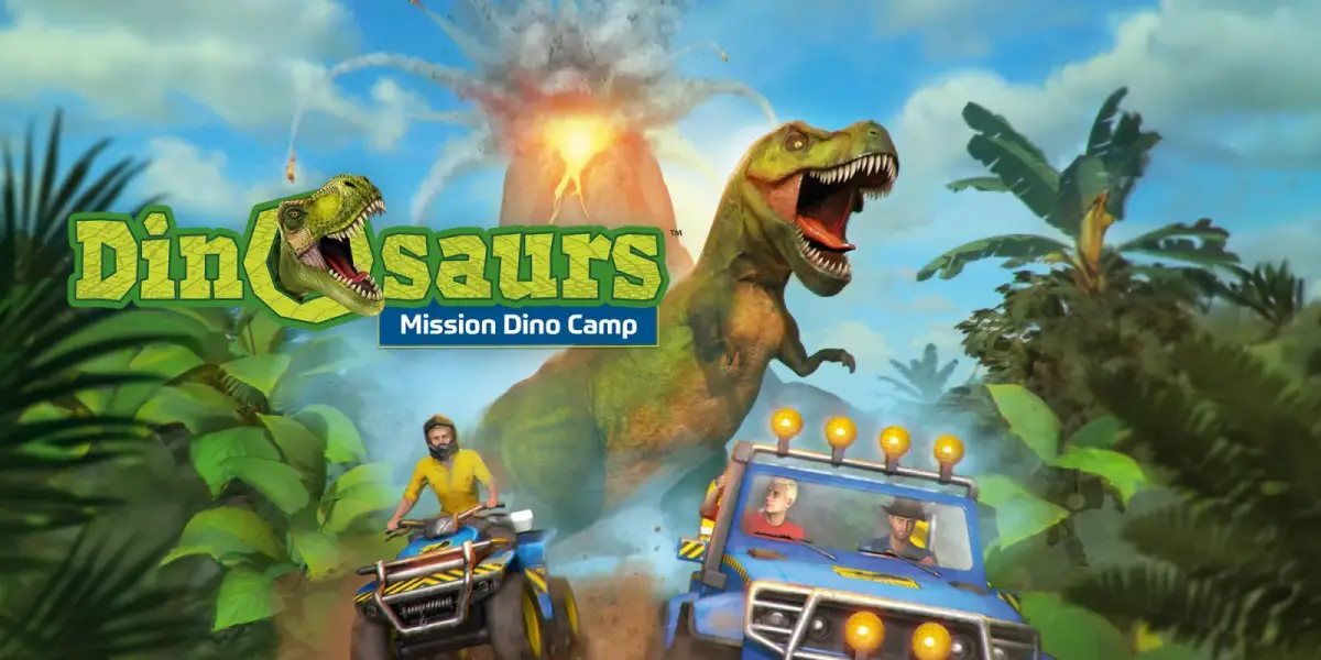 Grafika gry Dinosaurs: Mission Dino Camp