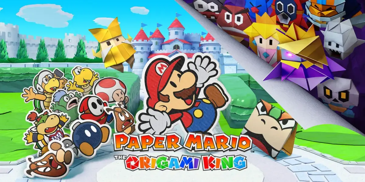 Grafika gry Paper Mario The Origami King