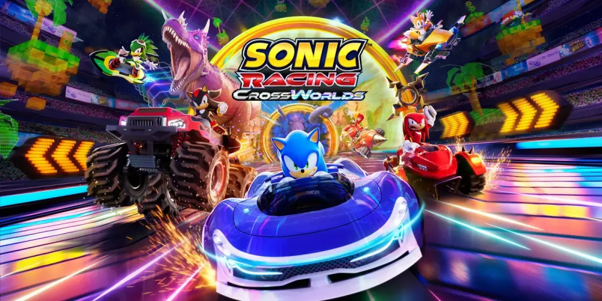 Grafika gry Sonic Racing: CrossWorlds