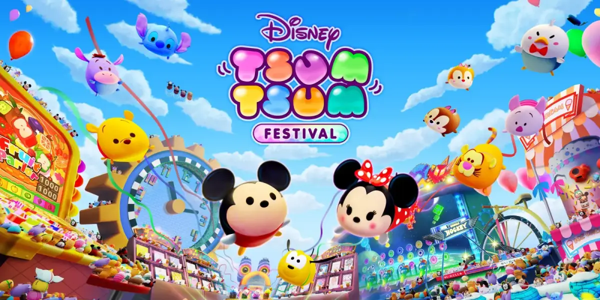 Grafika gry Disney Tsum Tsum Festival