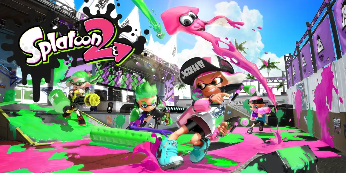 Grafika gry Splatoon 2