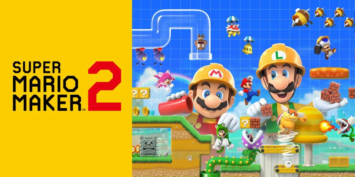 Grafika gry Super Mario Maker 2