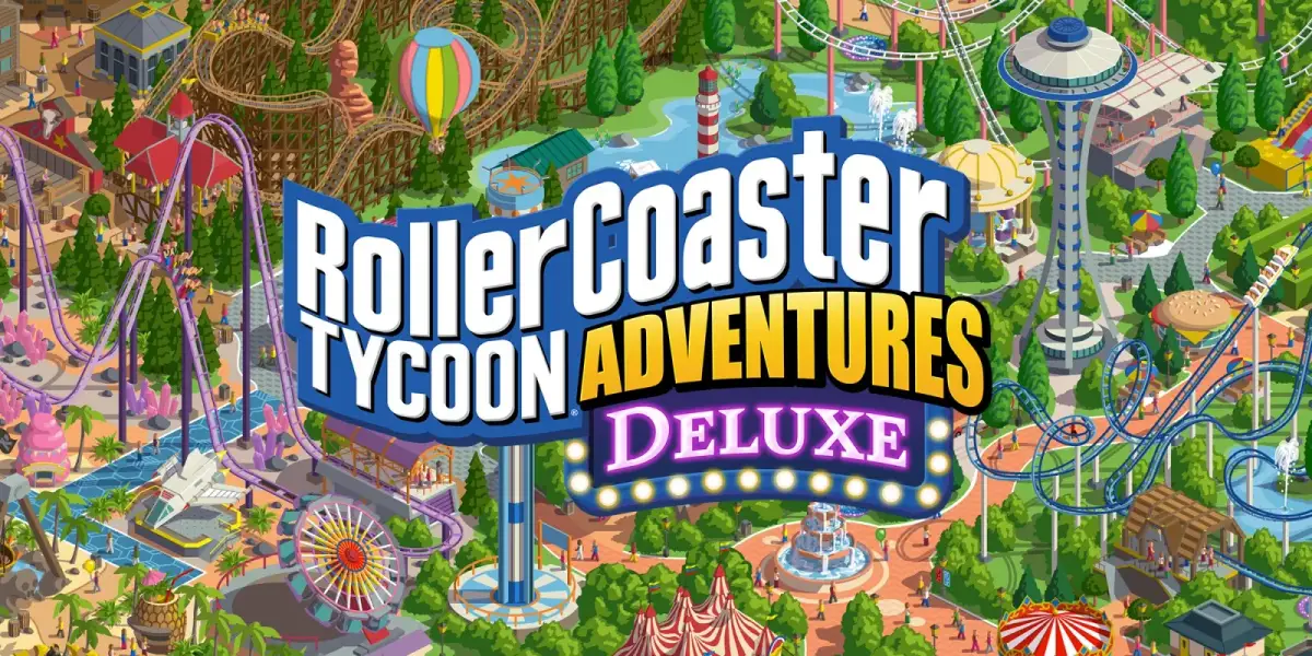 Grafika gry RollerCoaster Tycoon Adventures