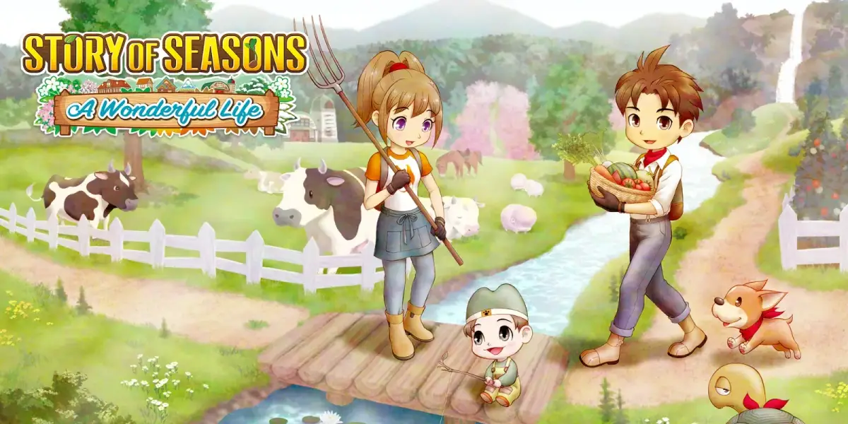 Grafika gry Story of Seasons A Wonderful Life