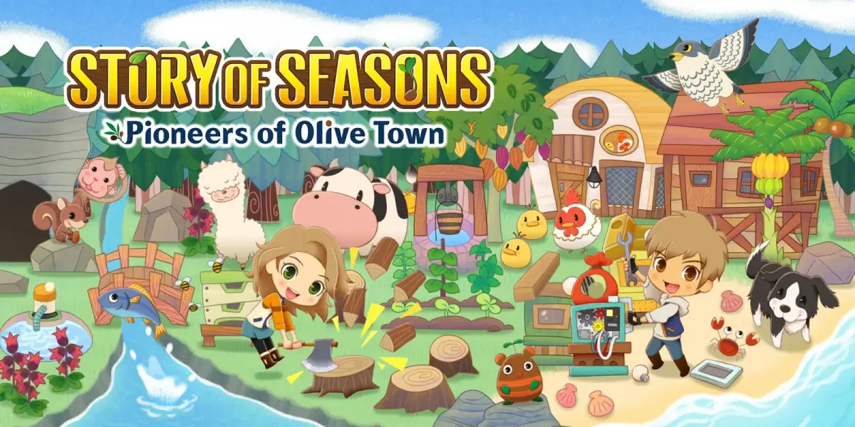 Grafika gry Story of Seasons Pioneers of Olive Town