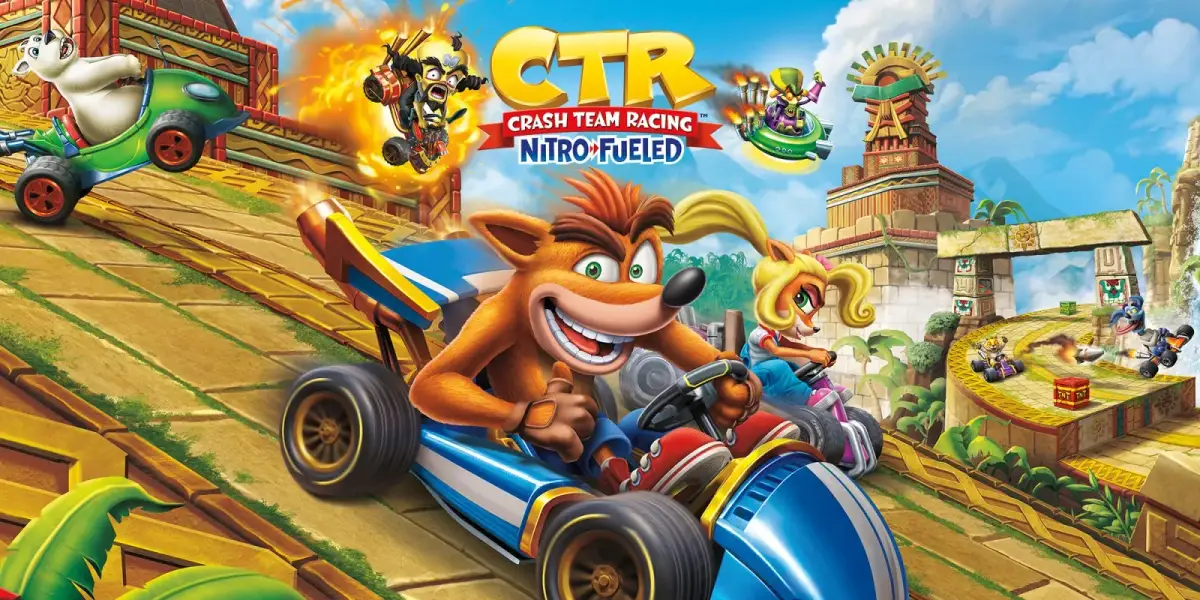 Grafika gry Crash Team Racing Nitro-Fueled