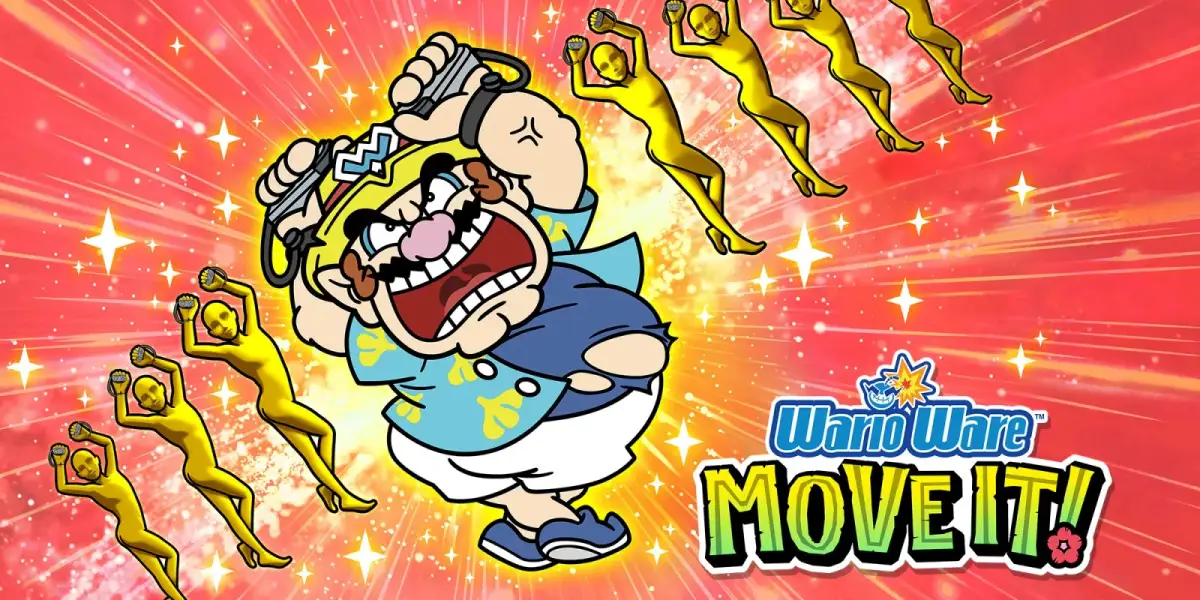 Grafika gry WarioWare: Move It!
