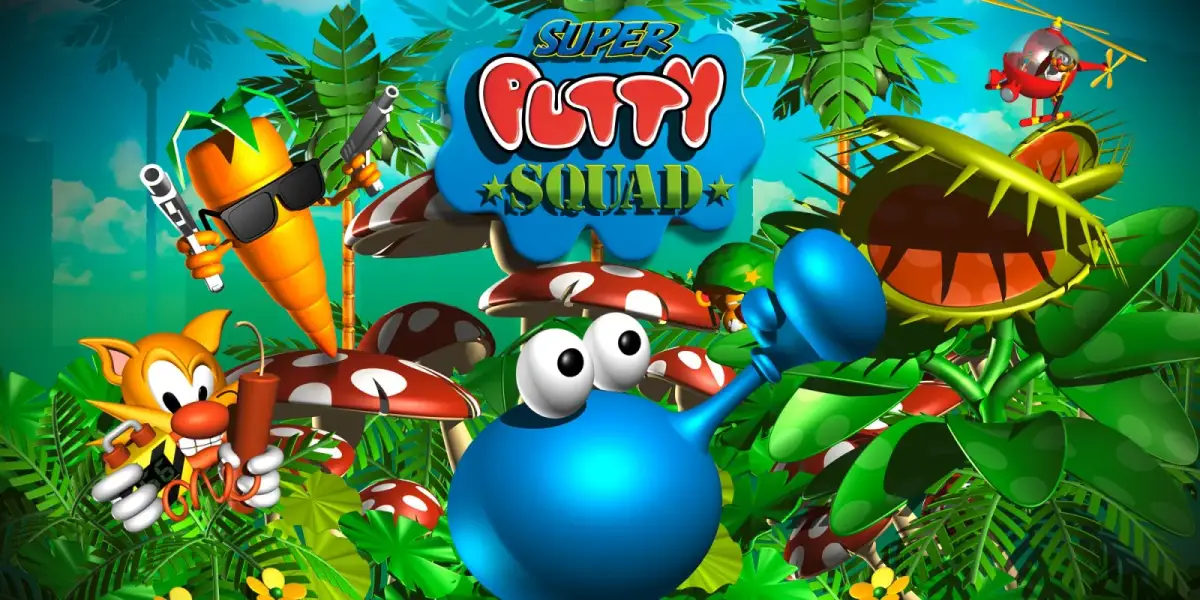 Grafika gry Super Putty Squad