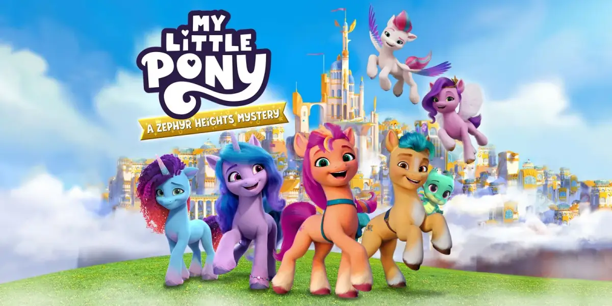 Grafika gry My Little Pony: A Zephyr Heights Mystery