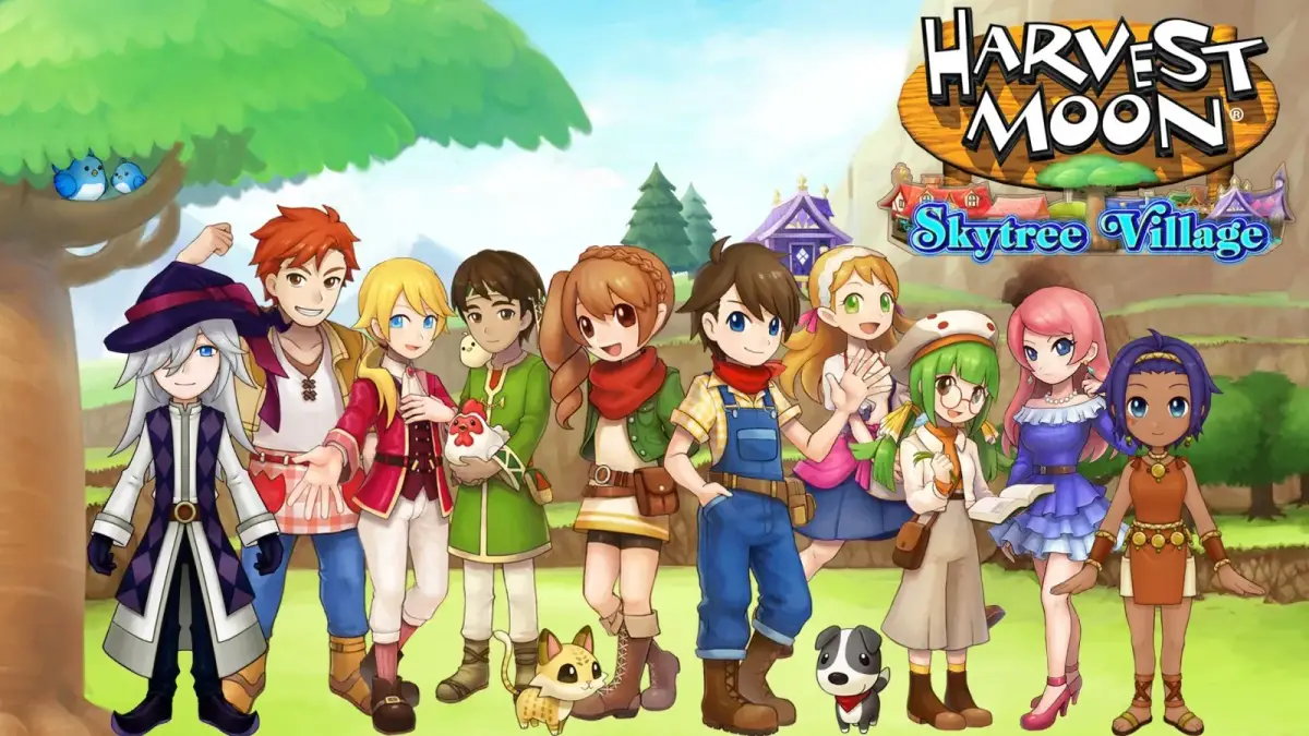 Grafika gry Harvest Moon: Skytree Village