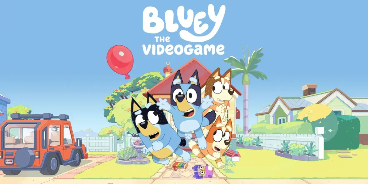 Grafika gry Bluey: The Videogame