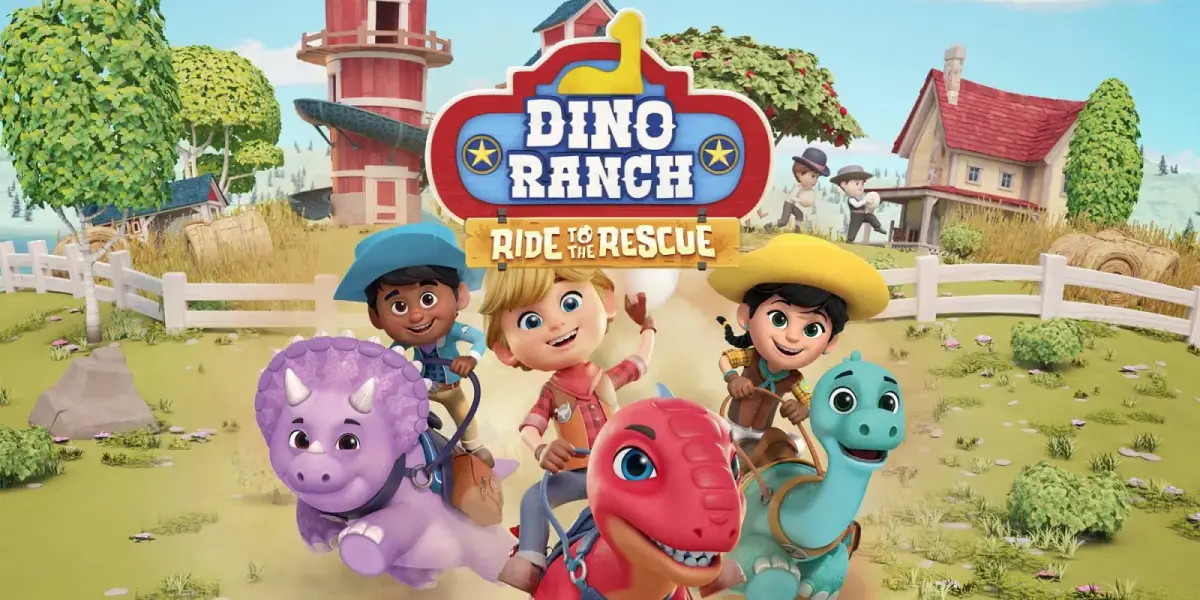 Grafika gry Dino Ranch - Ride to the Rescue