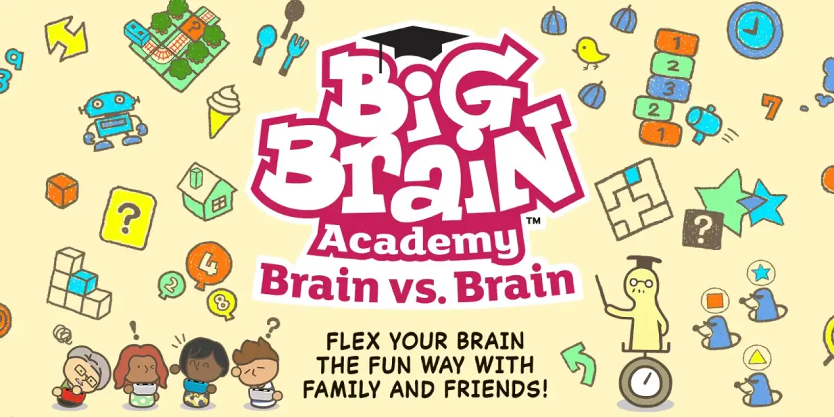 Grafika gry Big Brain Academy: Brain vs Brain
